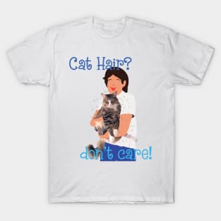 Cat Sparkles are the BEST outfit accessory Cat Hair? who cares! T-Shirt